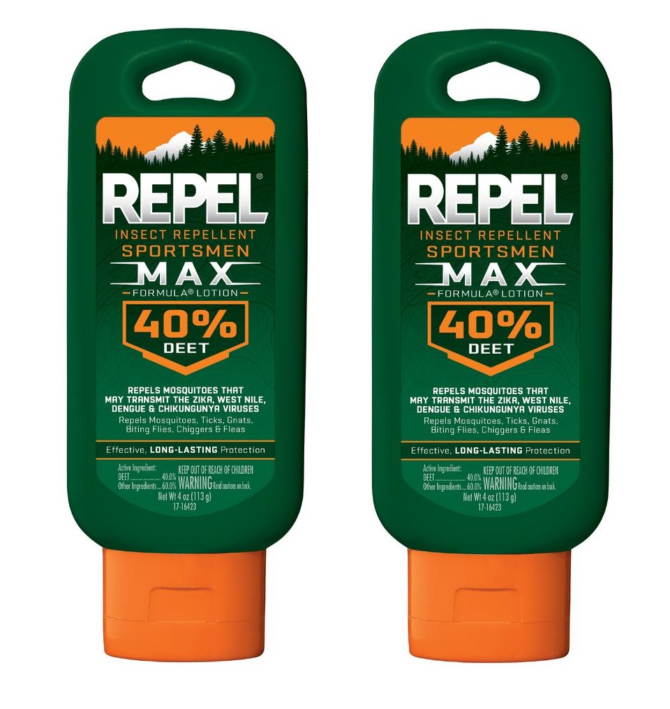 REPEL Insect Repellent Sportsmen Max Lotion (40% Deet)