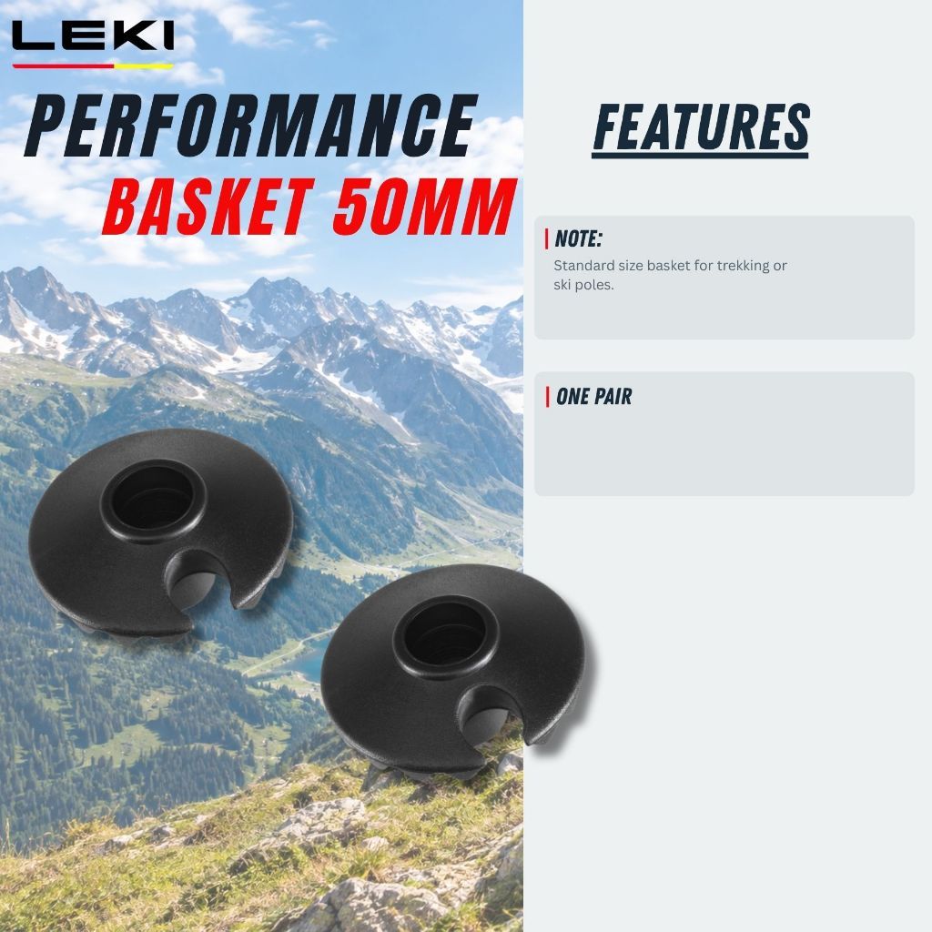 LEKI PERFORMANCE BASKET 50 MM (One Pair)