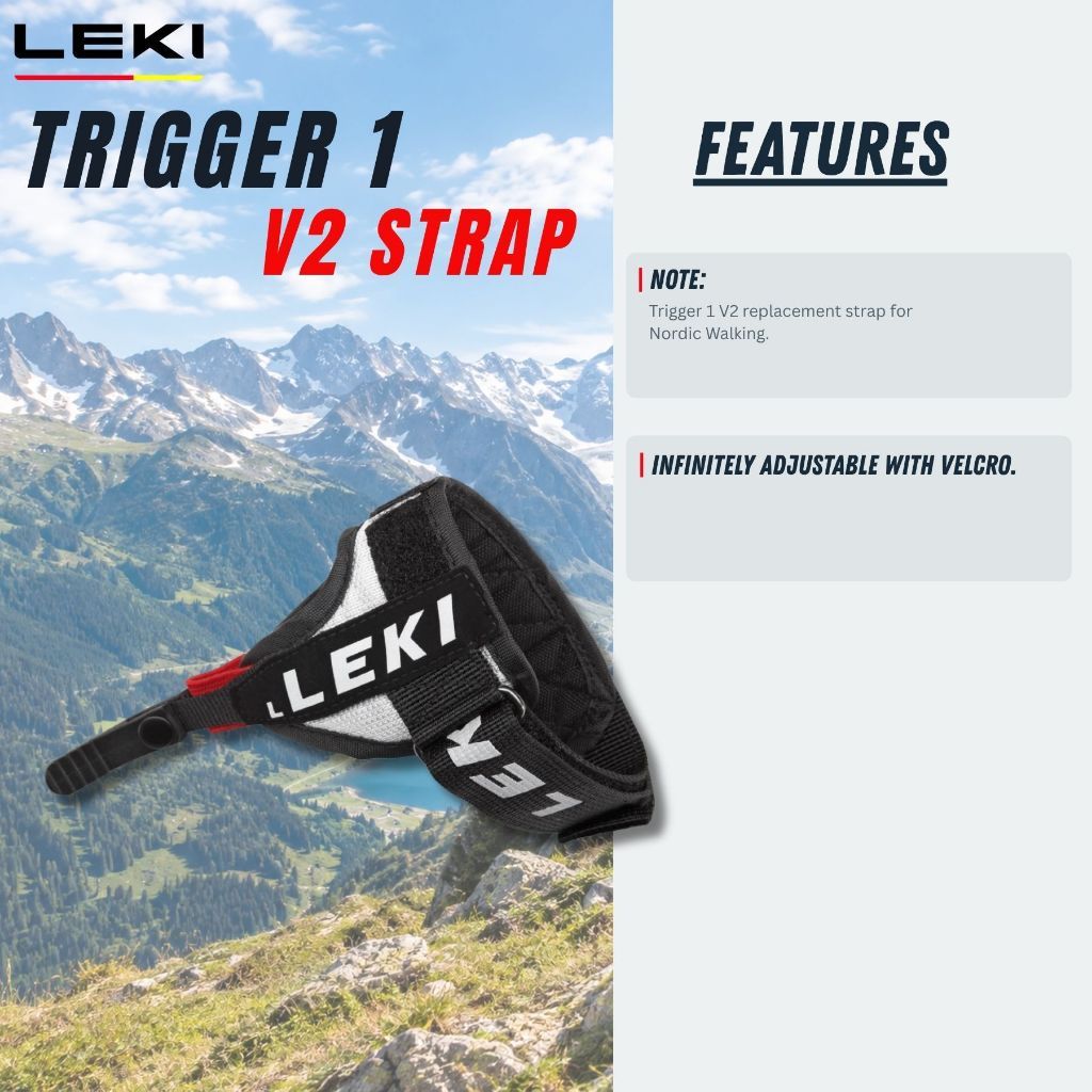 LEKI TRIGGER 1 V2 STRAP (One Pair)