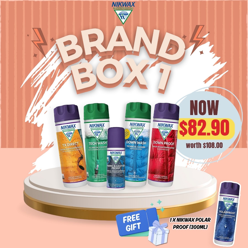 Nikwax Brand Box 1